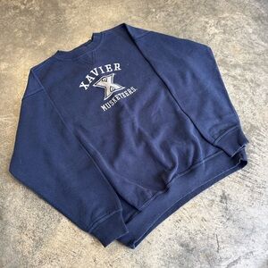 Xavier Musketeers Navy Sweatshirt